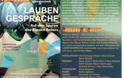 Wort Bild Ton: WOBITO Lebens-Kunst Performance mit Dieter de Harju bei den Laubengesprächen in SINDELSDORF Das war der Samstag, 20. Juli 2024